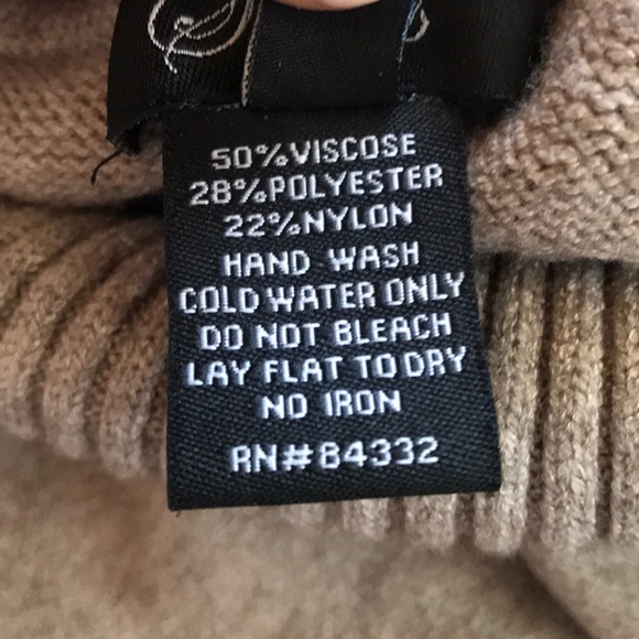 Sister’s | Poncho Sweater with Cowl Neck Size L - Picture 4 of 6